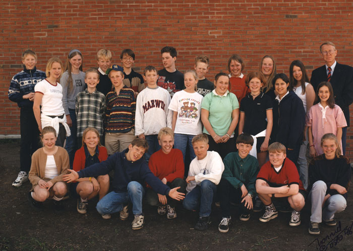 Klasse 7b 1997/98 p Vinderen skole