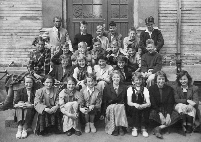 Klasse 7c 1949/50 p Vinderen skole