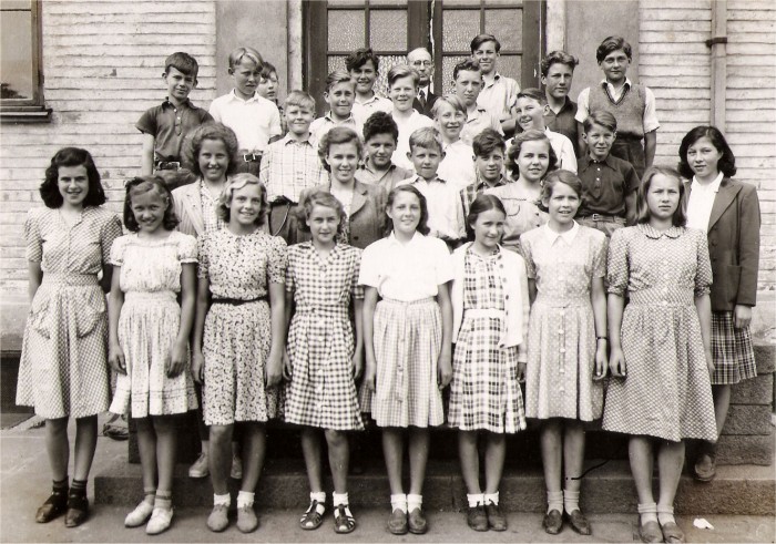 7. klasse 1946/47 p Vinderen skole